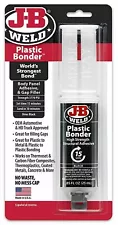 J-B Weld 50139 Plastic Bonder Body Panel Adhesive and Gap Filler Syringe - Dries
