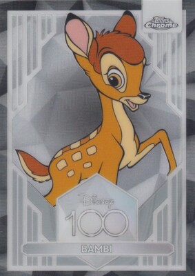 Topps Disney Chrome 100 Years Base Mappa No. 94 Bambi | eBay