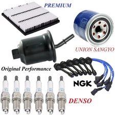Tune Up Kit Filters Wire Plugs For MITSUBISHI MONTERO SPORT V6 3.0L 1997-2003