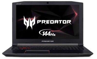 Acer Predator Helios 300 Gaming Laptop, i7-8750H, GTX 1060, 16GB DDR4, 256GB SSD