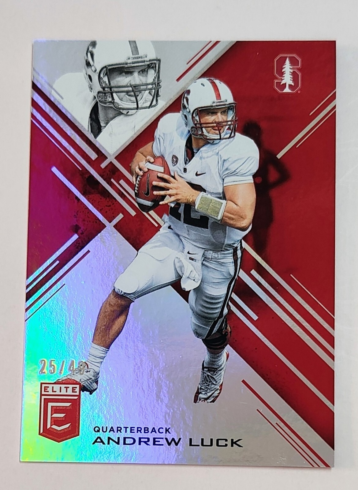 2017 Panini Elite Draft Picks - Aspirations Red #7 Andrew Luck 17/88
