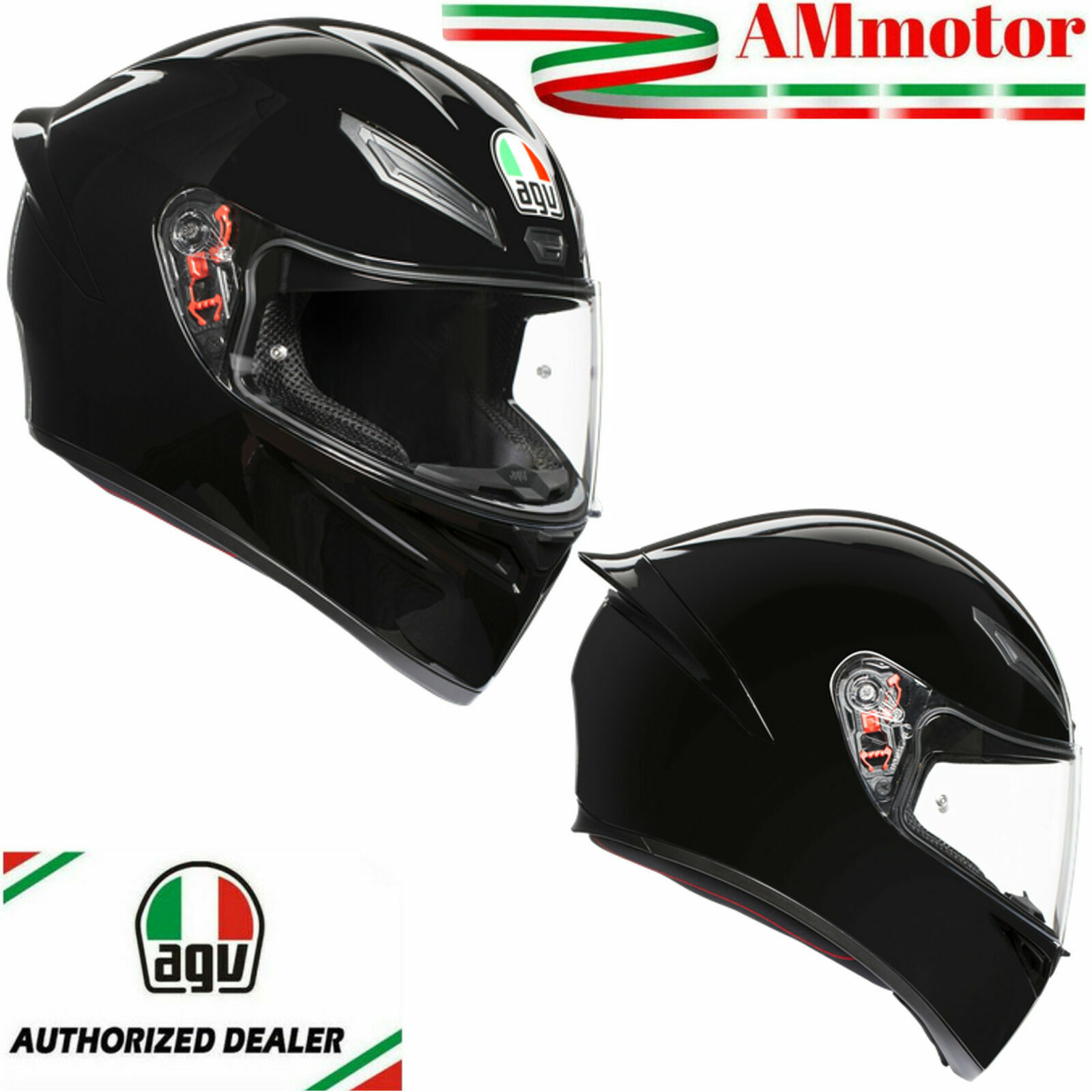 agv k1 black