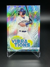 2022 Bowman Chrome Virtuosic Vibrations VV-14 Sal Frelick Brewers -Free Shipping