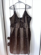 Black Lace Dress Size 3X Fashion Nova