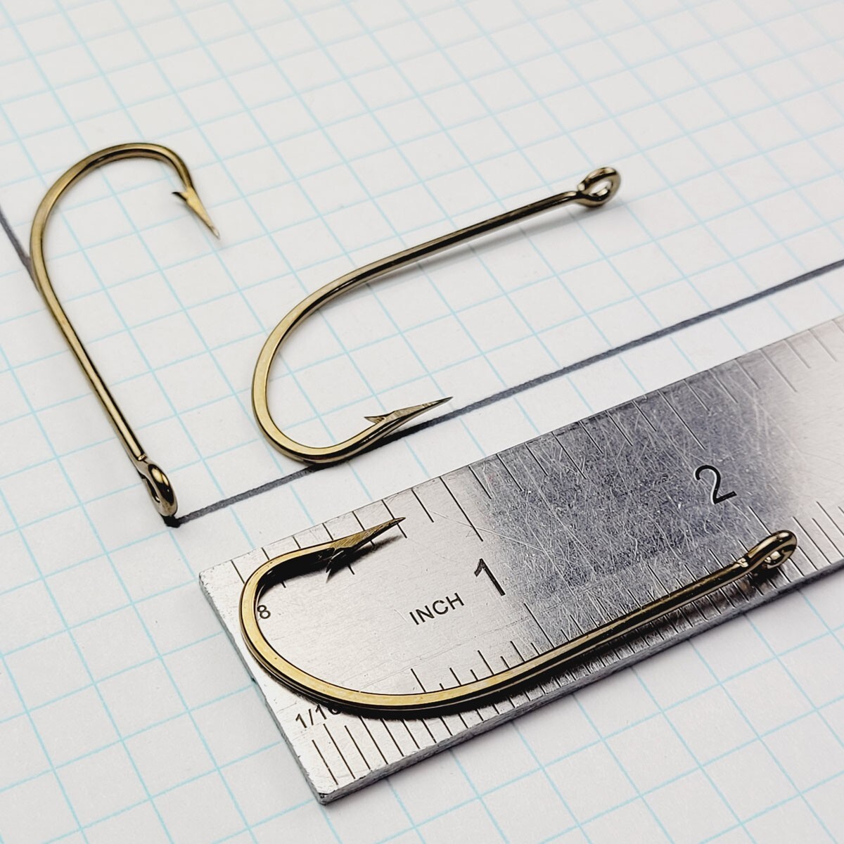bulk mustad fishing hooks 9430-DS Treble 5X Strong DuraSteel 4/0 Hook Mangrove Jack Mustad Classic Circle 1X Strong