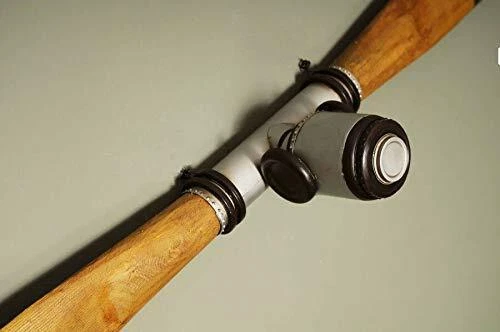 5 estatuillas de metal amarillo y negro pintadas a mano escultura de mesa Foto 4 de 4