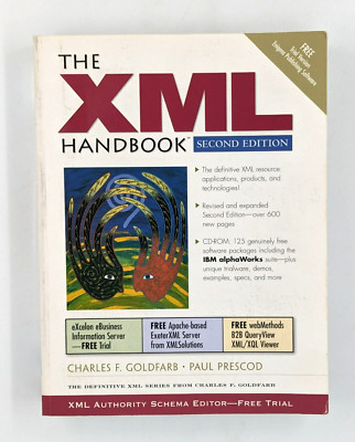 The XML Handbook by Charles F. Goldfarb & Paul Prescod (2000) - No CDs