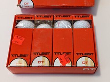 Titleist Pro Acushnet DT Golf Balls New in box Original Vintage unused 12 
