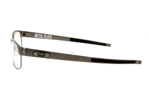 Oakley METAL PLATE OX5038-0655 Brushed Chrome Titanium Gr. 55/18/140 Brille - Bild 5 von 7