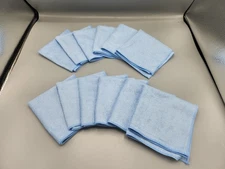 12 Microfiber Dust Free Absorbent Towel Cleaning Cloth Auto Detailing, TVs 12x12