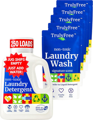 Natural Laundry Detergent for Sensitive Skin | Eco Friendly, Plant Based, Baby C