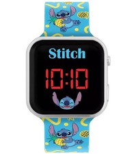 Image of Disney Kids Lilo & Stitch LED Digital Quartz Watch Silicone Strap