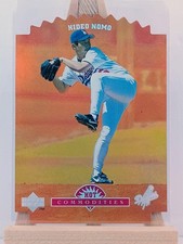 1996 Upper Deck - Hot Commodities Hideo Nomo #HC2 Die Cut Dodgers 