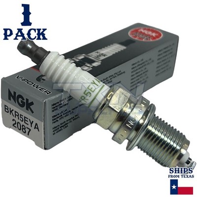 1 Pack NGK V-Power 2087 Spark Plugs BKR5EYA