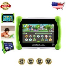 LeapPad Academy Green Tablet 16GB 7" LCD Stylus Kids Learning Android 10