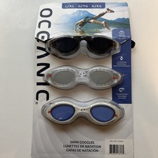 Open Box Oceanic Swim Goggles 3-Pack Large / X-Large  1H