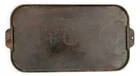 1930s Griswold #8 Cast-Iron Long Griddle 908 Large Block Logo ERIE PA ~ 20"x 10"
