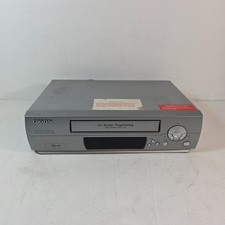 Orion D1020 VHS Video Cassette Recorder VCR Player Silver Tested and Working