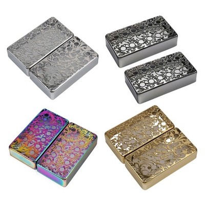 Guitar Humbucker Protective Shell Guitar Hardware Guitar Accessory Brass Texture