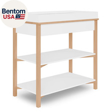 Owen Baby Changing Table, Removable Changing Tray, Spacious Top Storage Drawer,