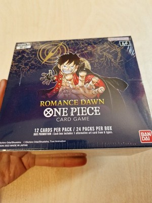 Box One Piece OP-01 First Wave Romance Dawn 1st Blue Bottom (from Case) X1 | eBay Box One Piece OP-01 First Wave Romance Dawn 1st Blue Bottom (from Case) X1 | eBay