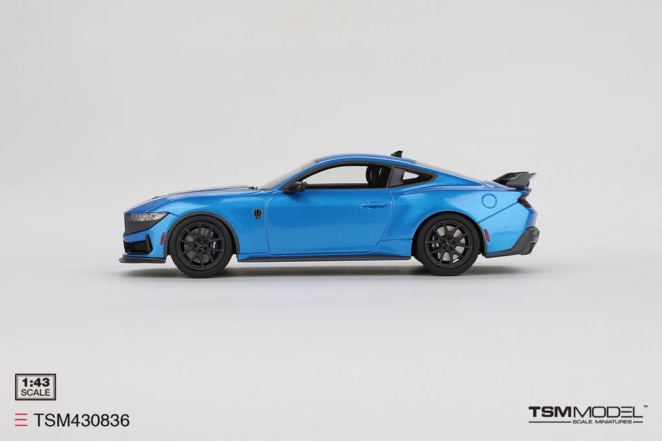TrueScale Miniatures TSM430836: 1/43 Ford Mustang Dark Horse 2024 Grabber Blue - Image 4 of 4