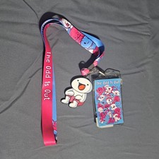 Odd 1's Out Promotional Lanyard Id Holder Strap Keychain
