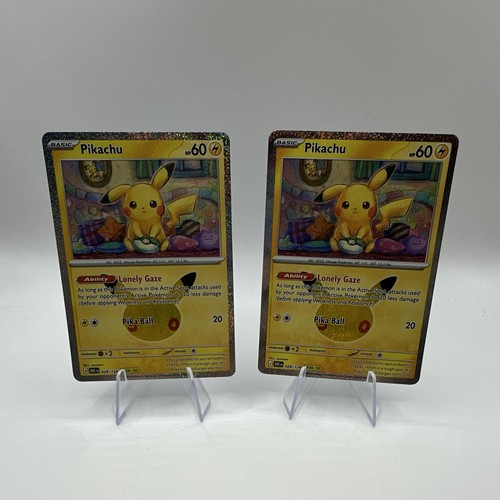 Pokemon TCG Pikachu 06/30 30th Celebrations Holo English x2