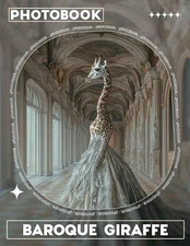 Baroque Giraffe Photo Book: Explore 40 Stunning Images Blending Art And Nature F