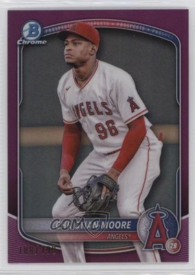 2025 Bowman Chrome Prospects Fuchsia Refractor /199 Christian Moore 1g1q