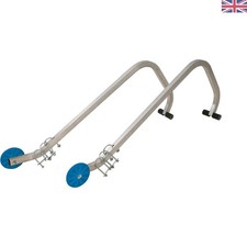 Aluminium Roof Ladder Hooks Kit - Safely Convert Ladders for Roof Access