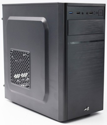 AeroCool CS-103 Mini Tower PC Gehäuse Schwarz Micro ATX Mini ITX USB 3.0
