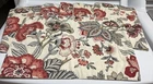 SET OF 6 POTTERY BARN ALLEGRA PALAMPORE LINEN BLEND PLACE MATS 14 X 20