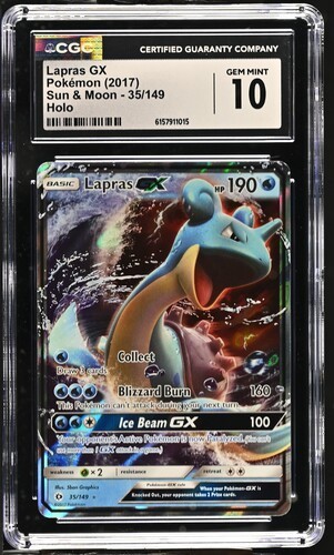Lapras-GX graded CGC 10 for sale on eBay