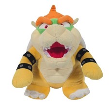 Nintendo Super Mario Bowser Plush 10 Inch Stuffed Toy King Koopa 2012 Yellow