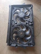 GM1101 Replacement Dual Radiator & Condenser Cooling Fan Assembly for... 