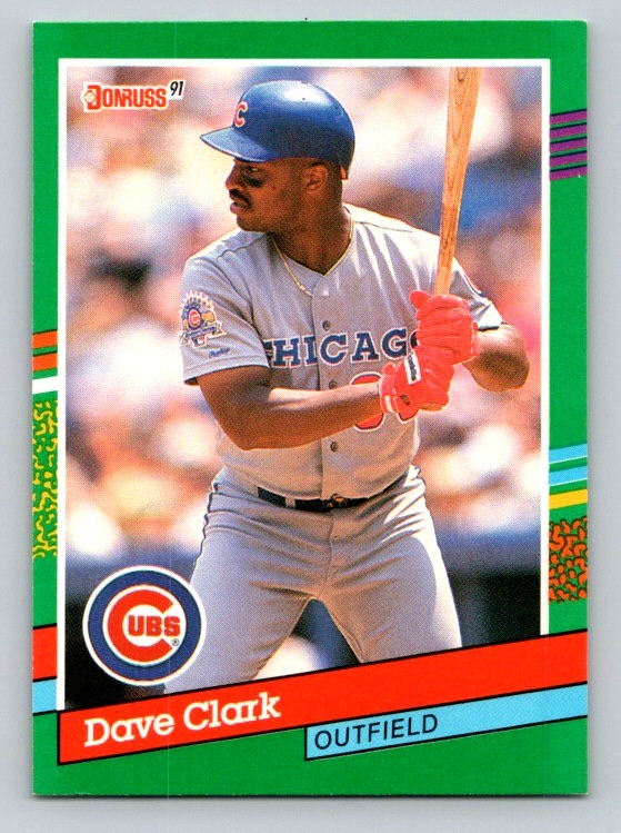 1991 Donruss #616b Dave Clark