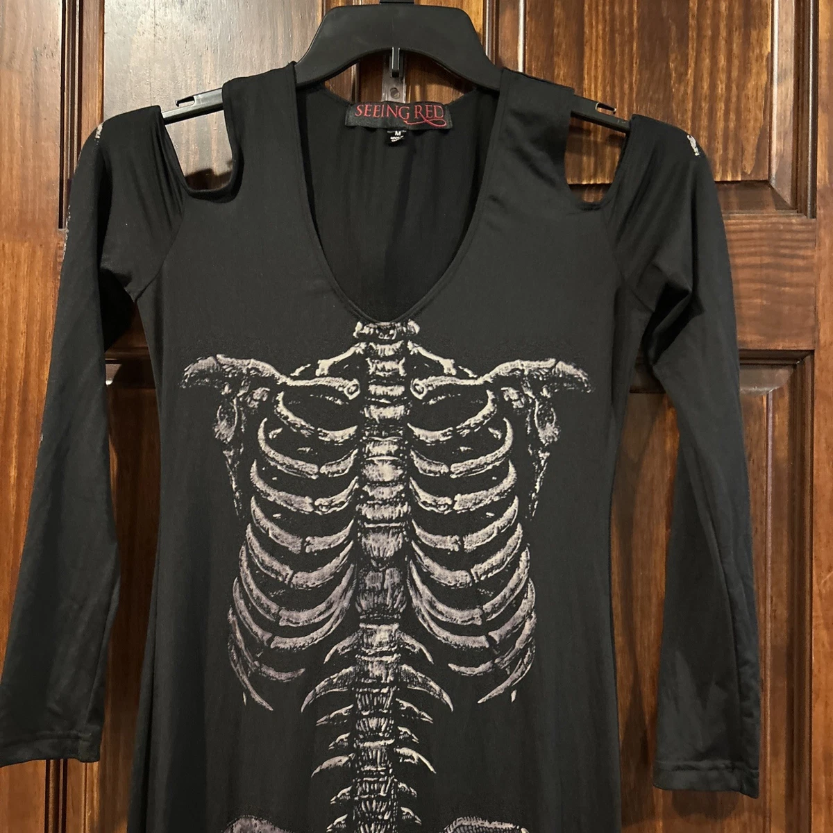 slim fit dress slacks Gold Skeleton Costume: Women's Halloween Outfits main image 1