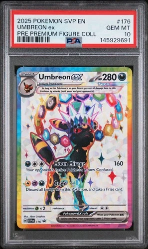 2025 Pokemon SVP EN Black Star Promo Umbreon EX #176 PSA 10 GEM MINT