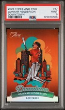 2024 Three And Two Gunnar Henderson Downtown #17 PSA 9 CASE HIT SSP