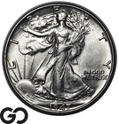 1947 Walking Liberty Half Dollar, Choice Unc+