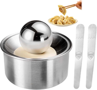 Dumpling Maker, Teigtaschenformer Edelstahl KnöDel Ravioliformer, Ravioli Maker,