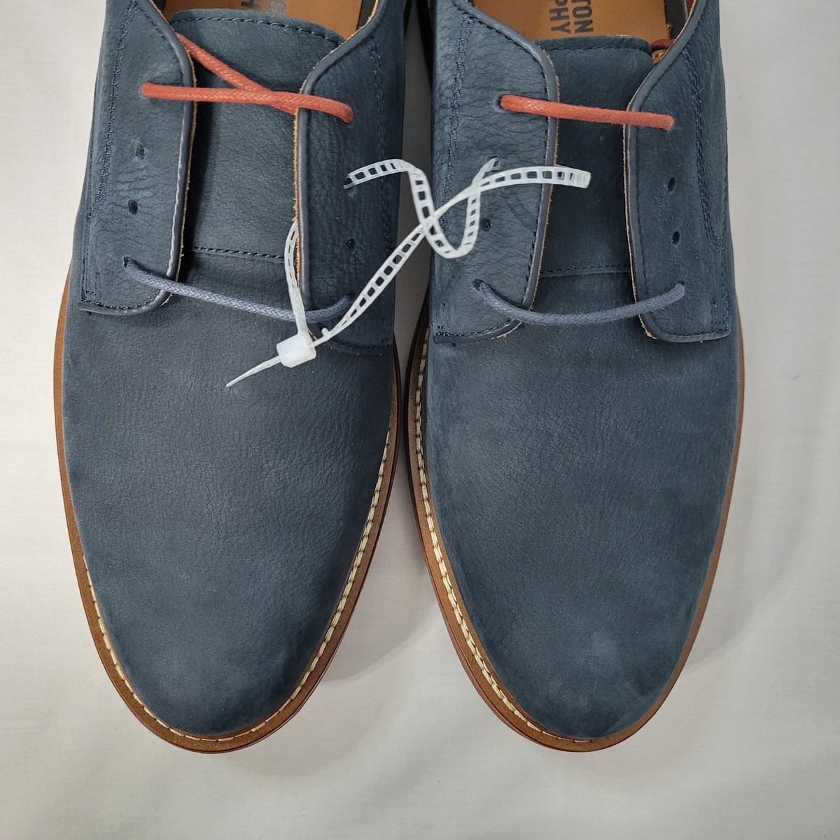 Johnston & Murphy Upton Plain Toe Oxfords mens sz 10M Navy  display picture 1