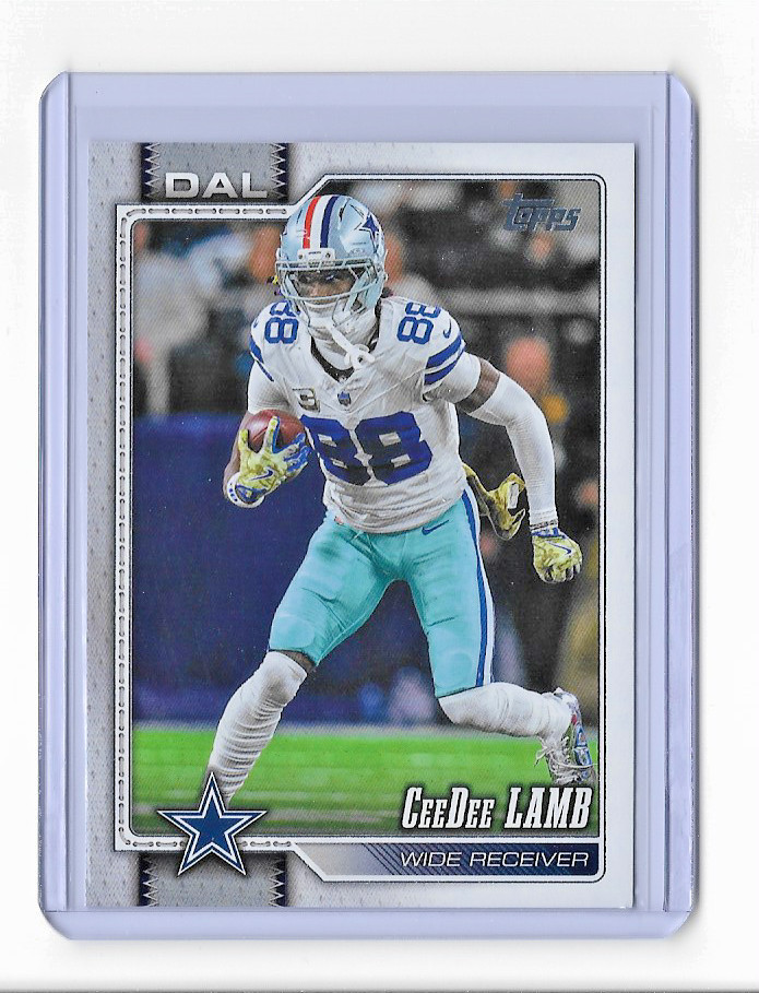 2026 TOPPS FLAGSHIP CeeDee LAMB BASE CARD - CARD #54 - COWBOYS - FREE SHIPPING