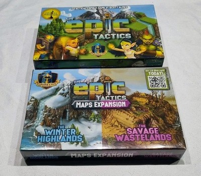 Spiel - Tiny Epic Tactics Deluxe Edition inkl Erweiterung Maps Expansion - NEU