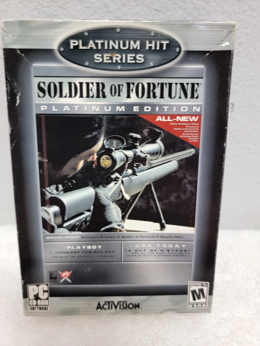 Soldier of Fortune PC Video Games for sale - eBay