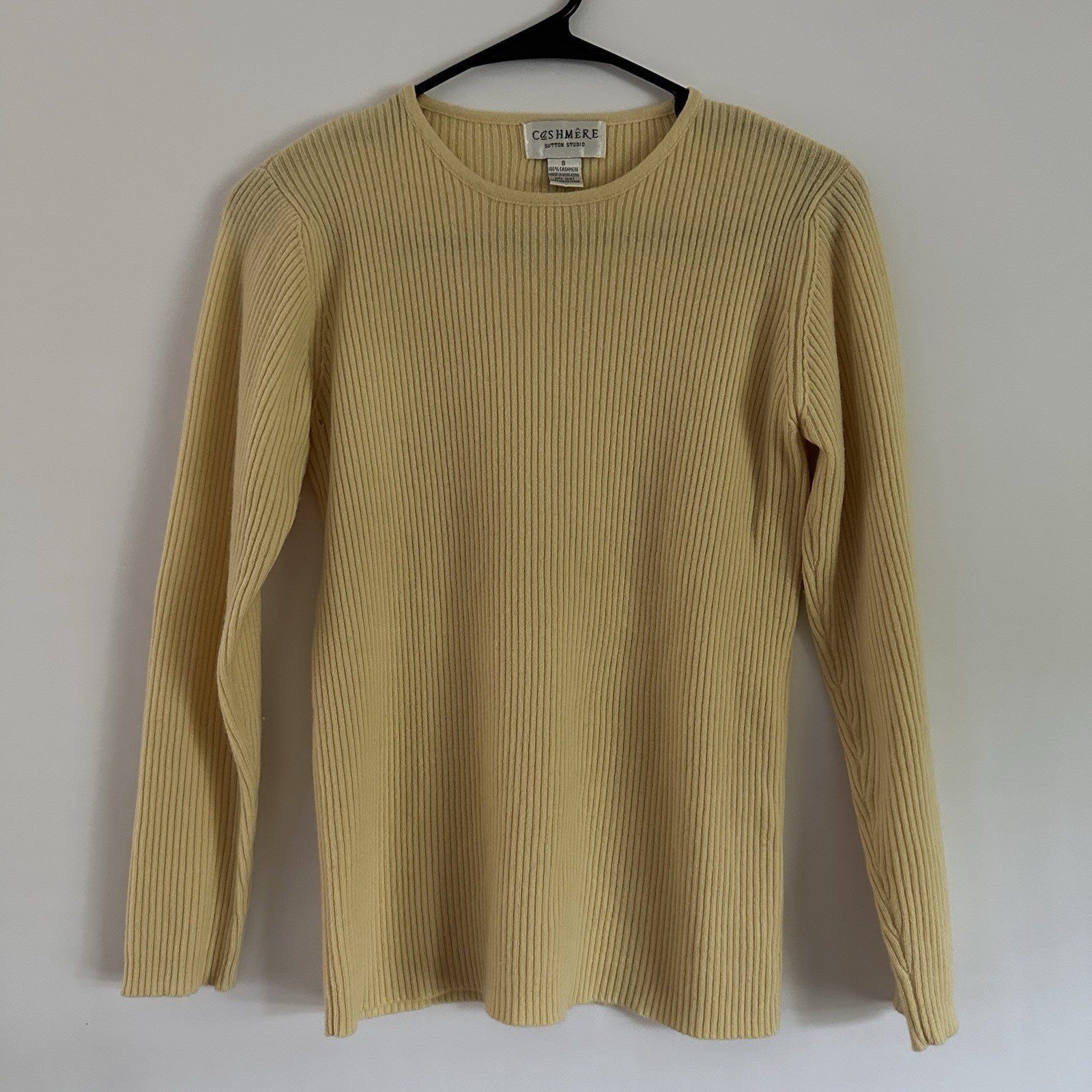 Sutton Studio Cashmere Ribbed Pullover Sweater Wo… - image 1