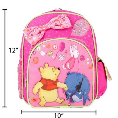 Winnie the Pooh 12-Inch Backpack for Girls   Small Size for Kids Ages 2 to 5