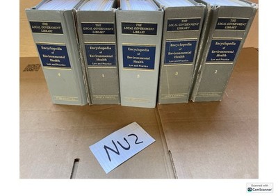 Encyclopedia Of Environmental Health Law And Practice Looseleafs Set Of 5 Volume