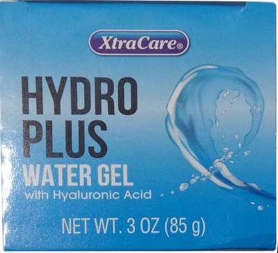 Xtra Care Hydro Plus Water Gel w/Hyaluronic Acid Face 3oz (Set of